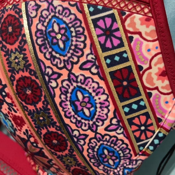 NWT- SHADE SHORE MESH DETAIL BIKINI TOP SZ 34DD - Picture 8 of 9